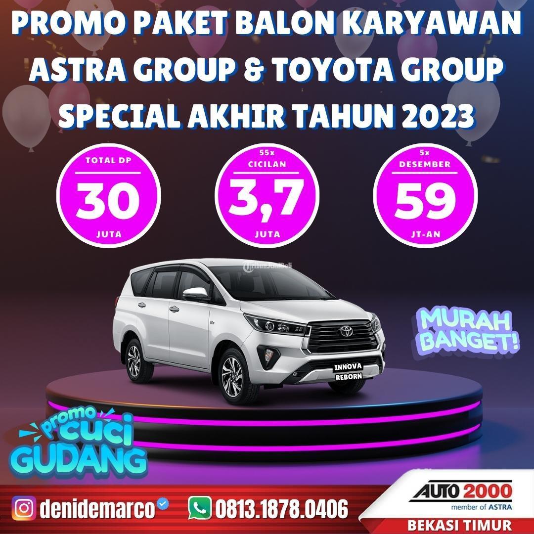 Promo Toyota Innova Reborn Paket Balon Astra dan Toyota Group 2023