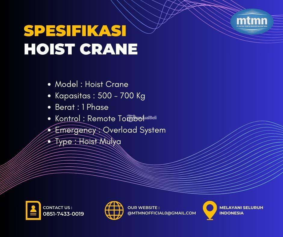 PERSEWAAN ALAT PROYEK HOIST CRANE KOTA SURABAYA 085174330019