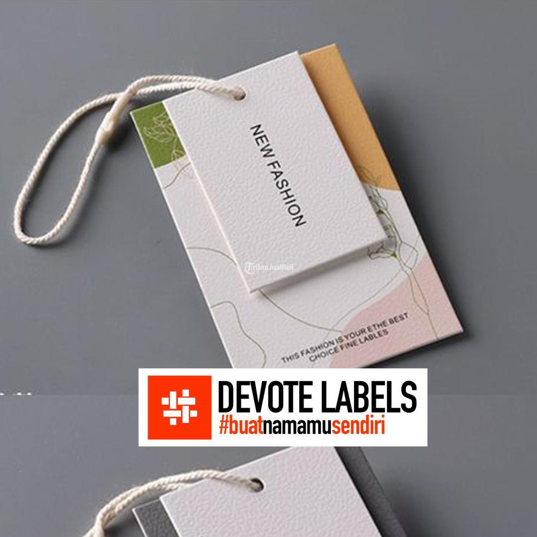 Label Baju Hangtag Devotehangtagcom - Banjar