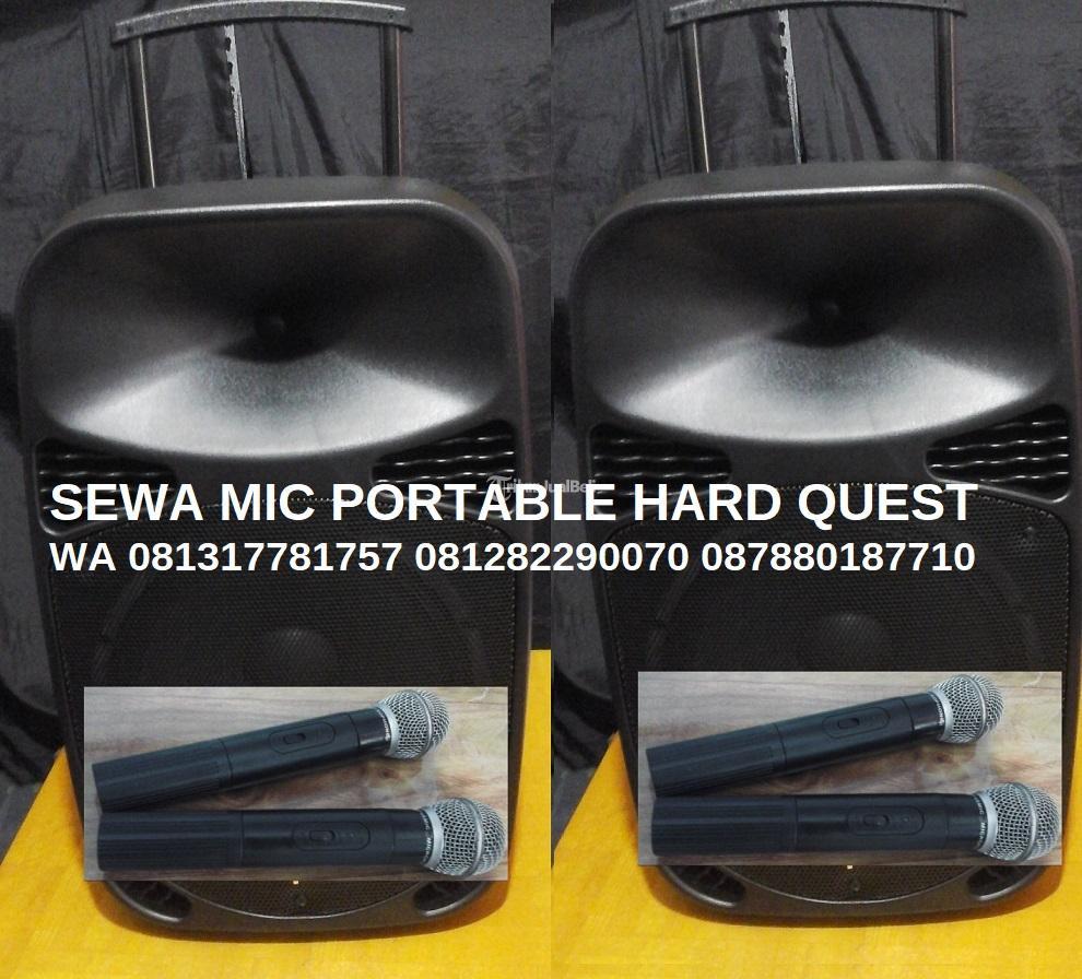 Sewa Speaker Portable Bluetooth 12 Inch Include Rental Mic Wireless
