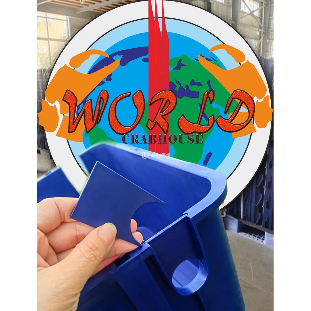 Kotak Kepiting Crab House Vertical Sistem Solusi Budidaya Efisien - Surabaya