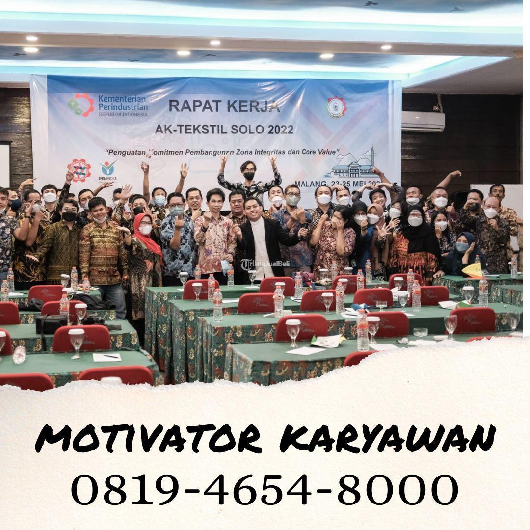Jasa Motivator Coach WAHYUDI Profesional dan Terbaik