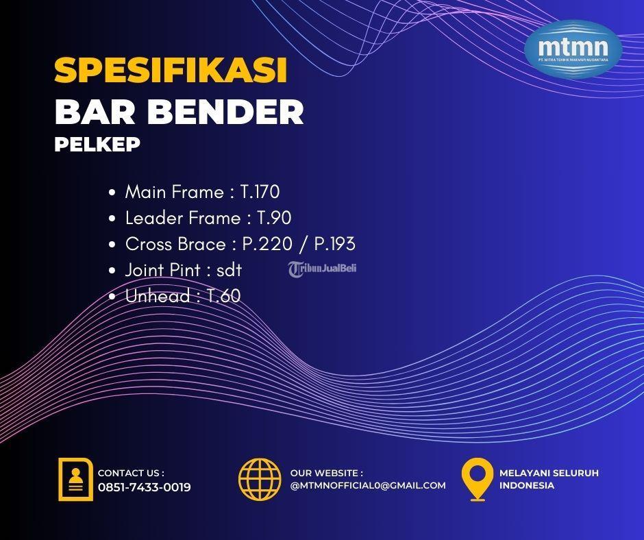 Persewaan Alat Proyek Bar Bender - Tasikmalaya