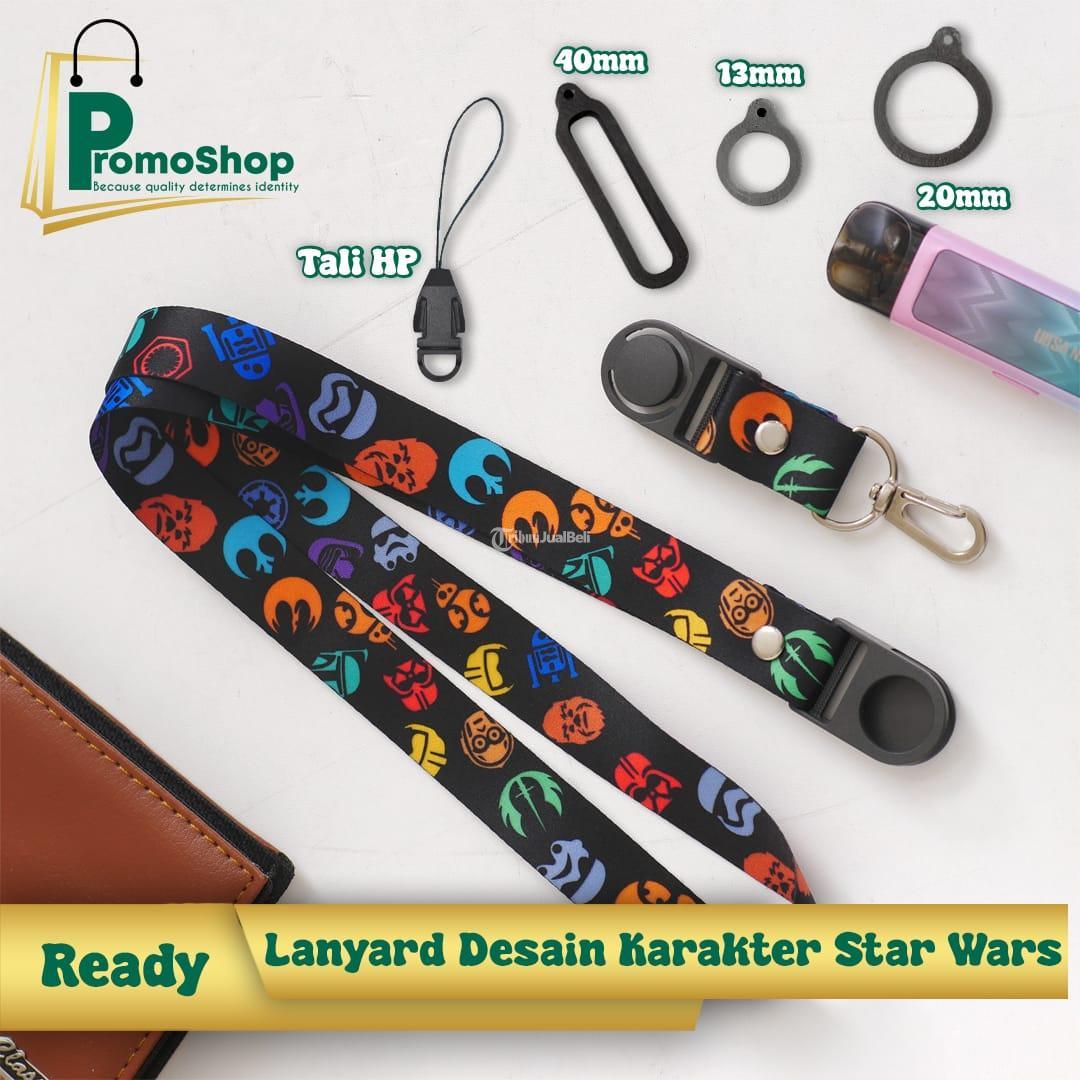 Lanyard Podzz pods pod Gantungan Vape Bahan Tisu Design 2 Sisi Kualitas Premium