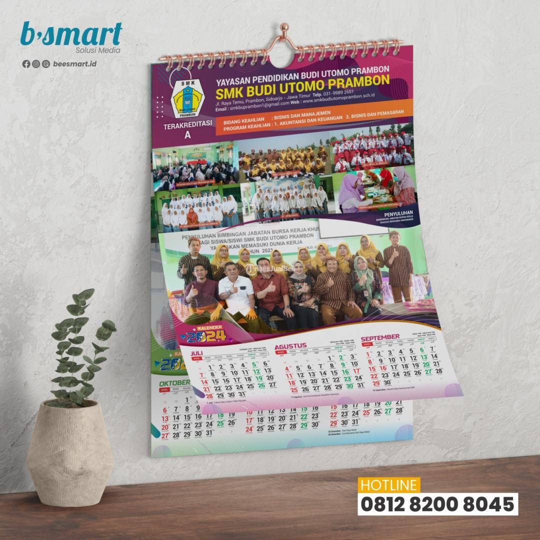 Cetak Kalender Dinding Pacitan Custom Desain di Sidoarjo - Tribun JualBeli