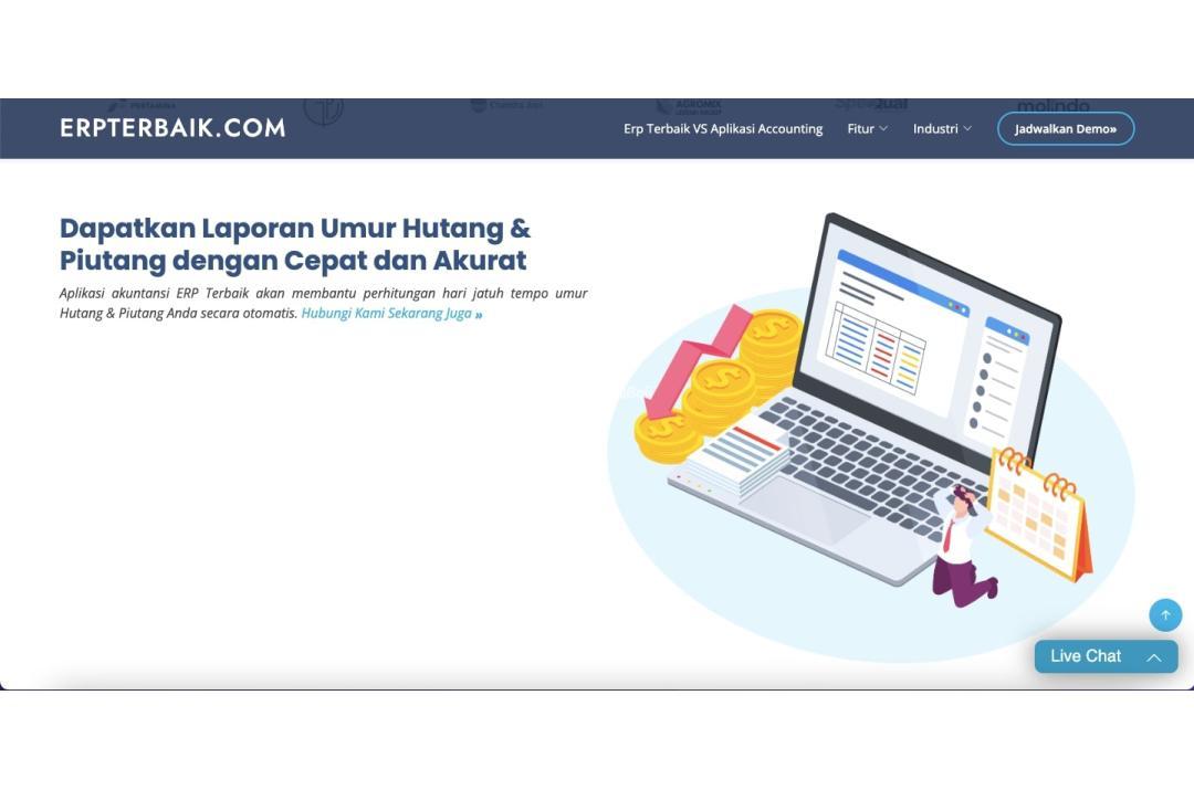 Aplikasi Cloud Custom Berbasis Web Manajemen Keuangan dan Akuntansi - Sleman