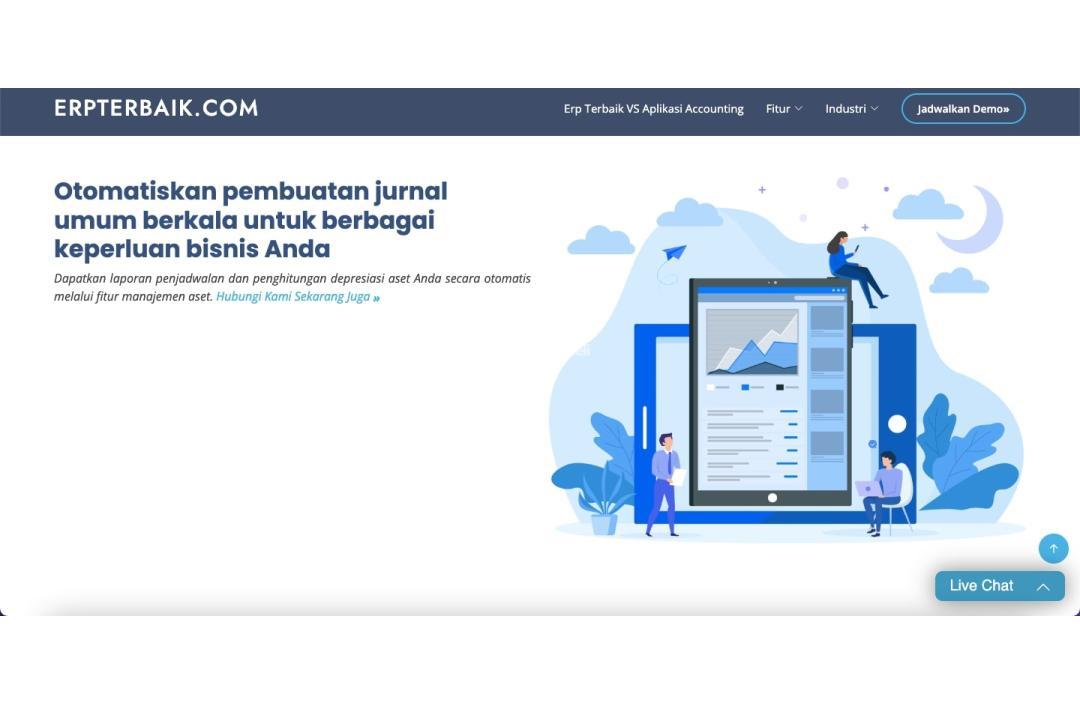 Aplikasi Cloud Custom Berbasis Web Manajemen Keuangan dan Akuntansi - Sleman