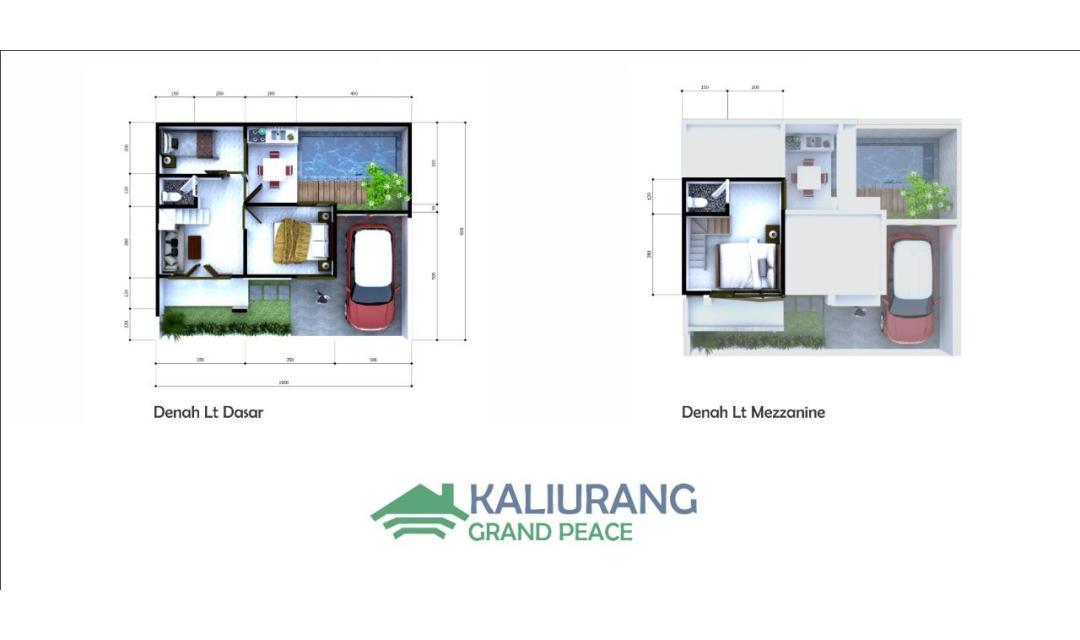 Rumah Murah Cantik Lantai Dengan Desain Mezzanine Di Jakal Tribun Jualbeli