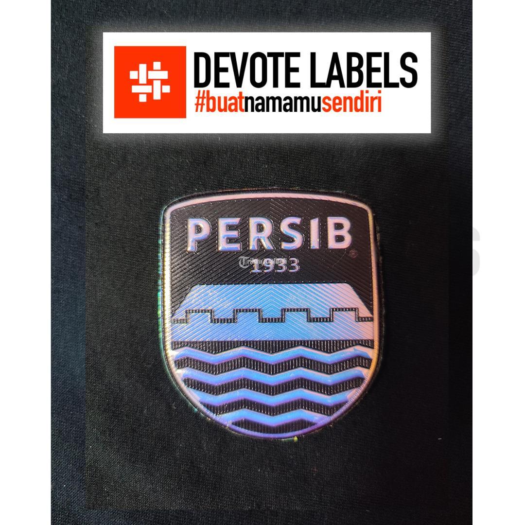 Label Karet Logo TPU 3D - Serang