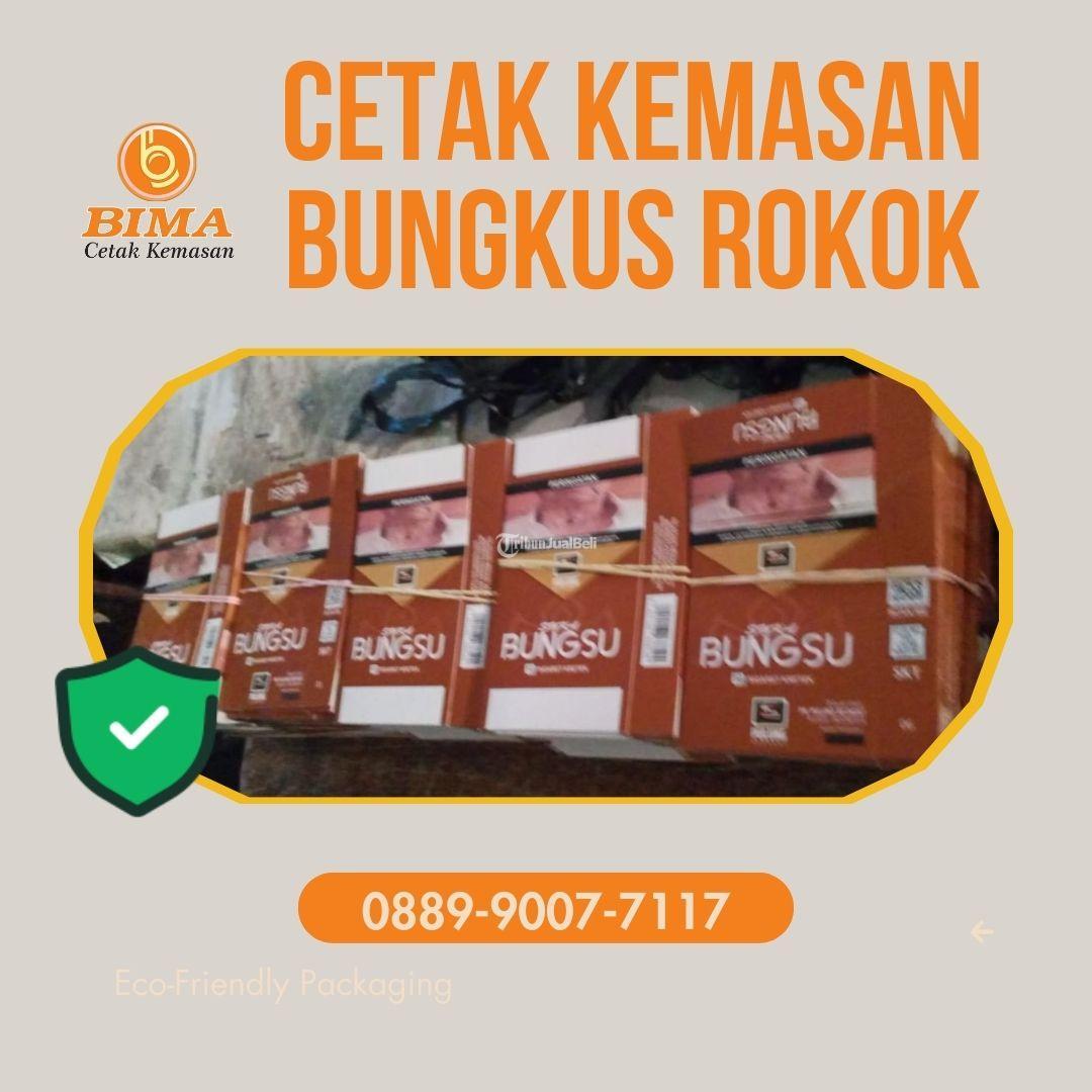 Tempat Cetak Kemasan Bungkus Rokok Custom Murah di Kudus