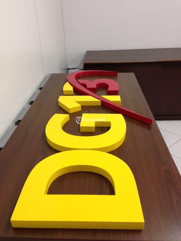 Huruf Timbul Acrylic Stainless Galvanis Terbaik Di Purworejo