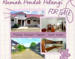 Jual Rumah Pondok Pelangi LT180 LB130 4KT 3KM - Pontianak Kalimantan Barat