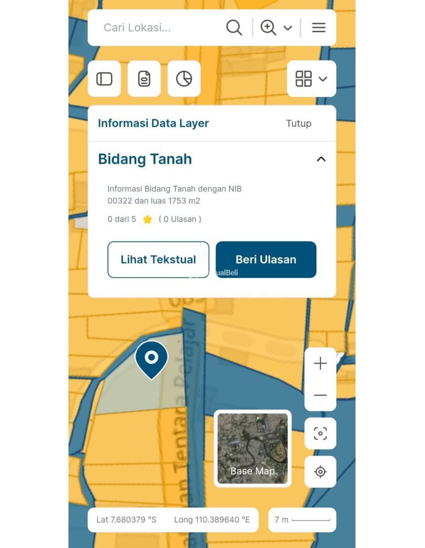 Tanah Strategis Cocok untuk Segala Macam UsahaKantorGudangdll