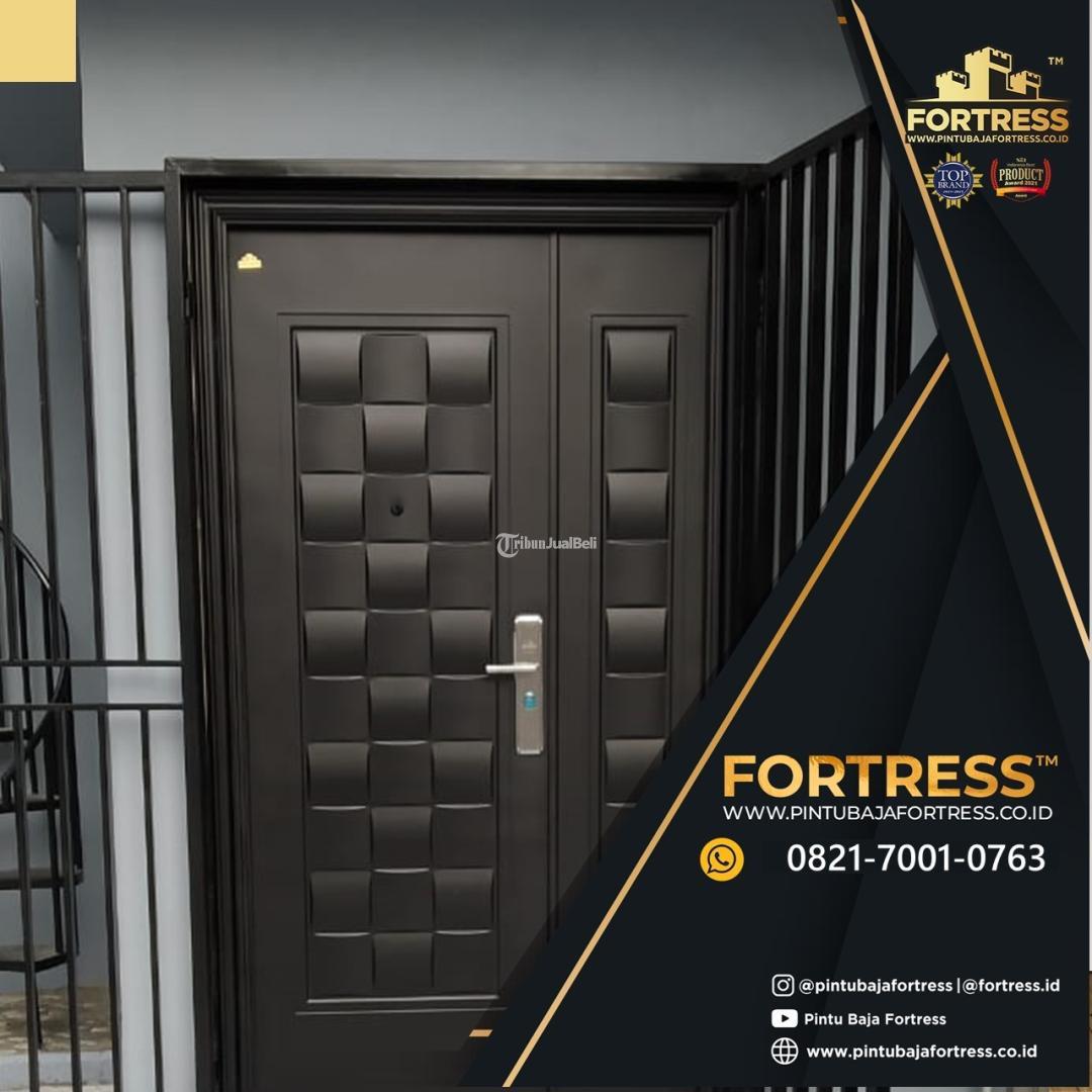 Distributor Steel Door Minimalis Fortress Untuk Kontrakan di Padang