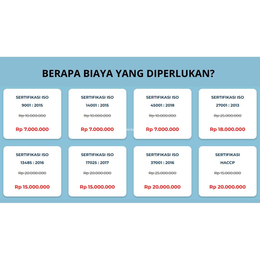 Raih Sertifikasi ISO Jakarta