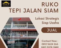Jual Ruko Baru Luas 63mx26m Jalan Siam - Kota Pontianak Kalimantan Barat