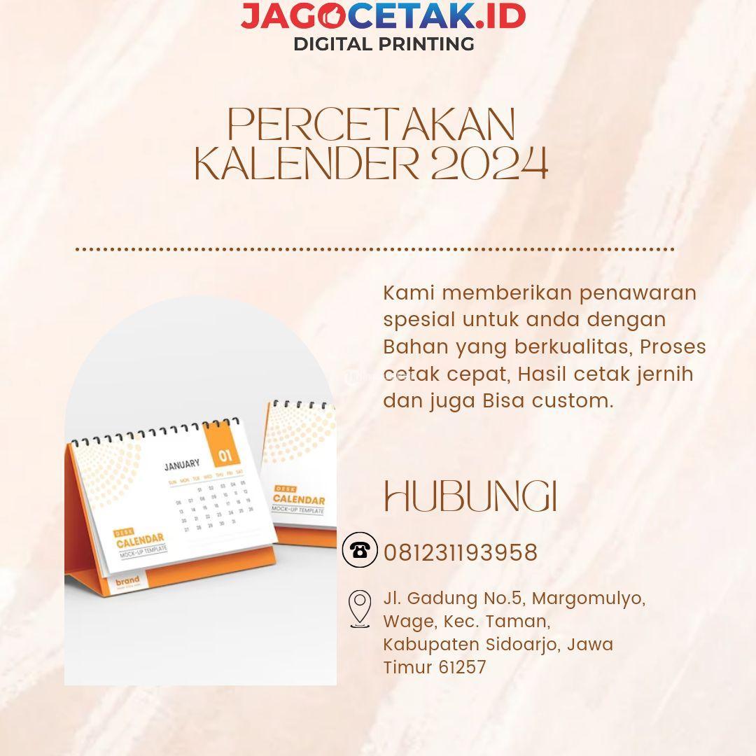 Terlaris Wa 081231193958 Jasa Bikin Kalender A2 Jagocetakid Tribun