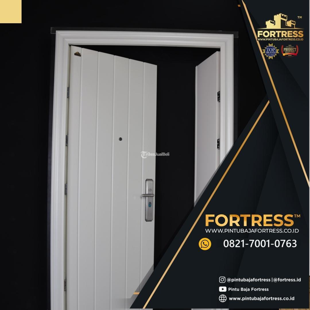 Terpercaya Supplier Steel Door Pengganti Pintu Kayu Fortress Untuk Kantor Kendari