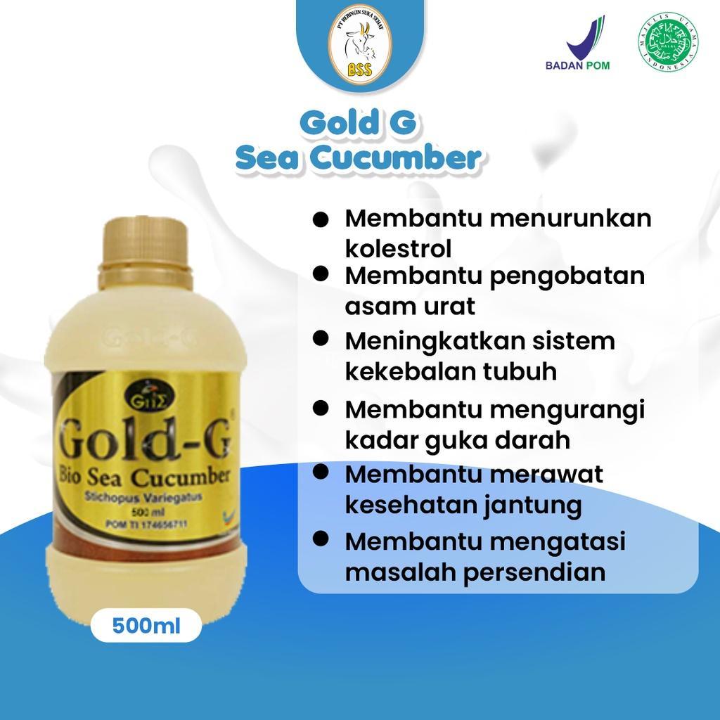 Jelly gamat Gold G 500 ml 320 ml dan 100ml