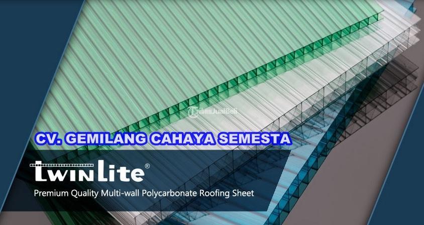 Atap Polycarbonate Twin Wall Twinlite 5 Mm Di Sidoarjo - Tribun JualBeli