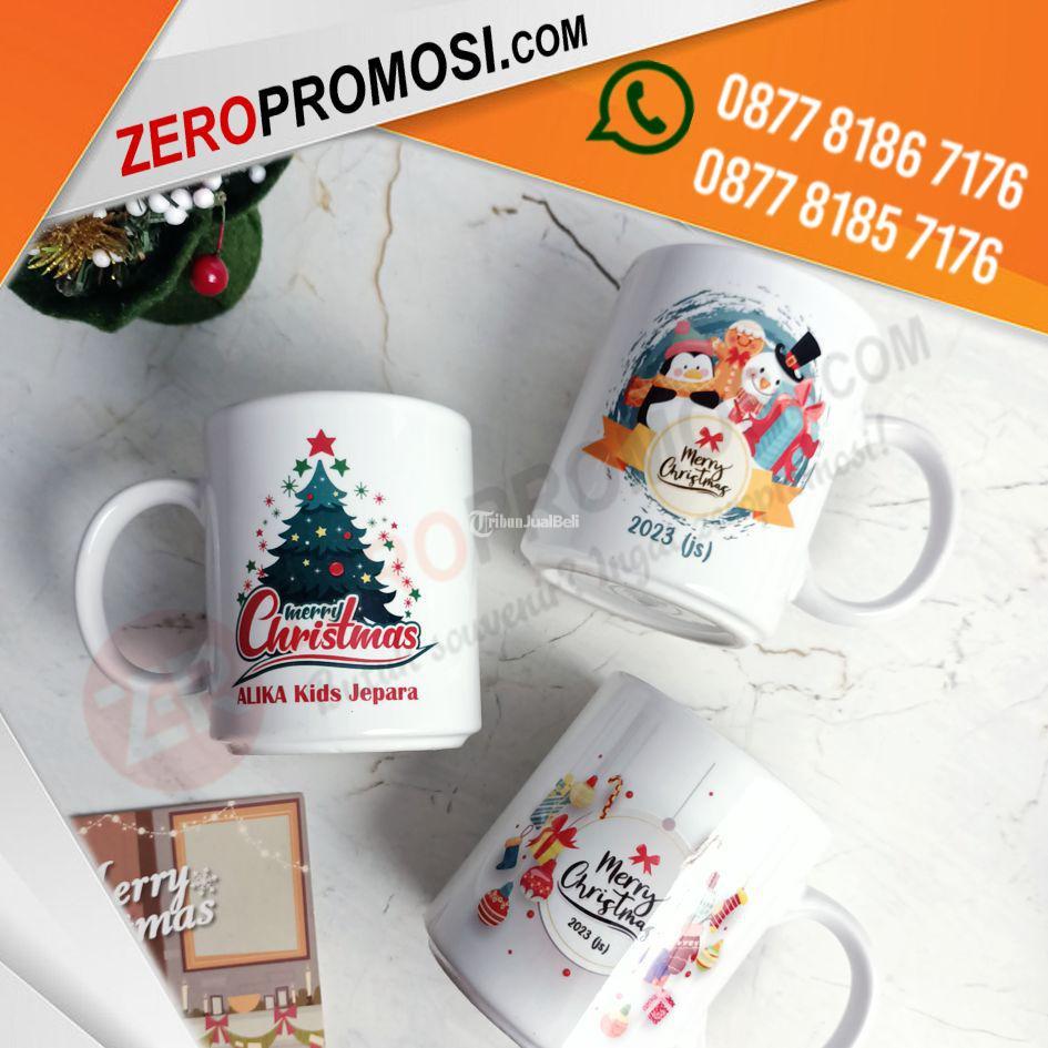 Gelas Natal Santa Kado Souvenir Mug Merry Christmas Di Tangerang Tribun Jualbeli 8998