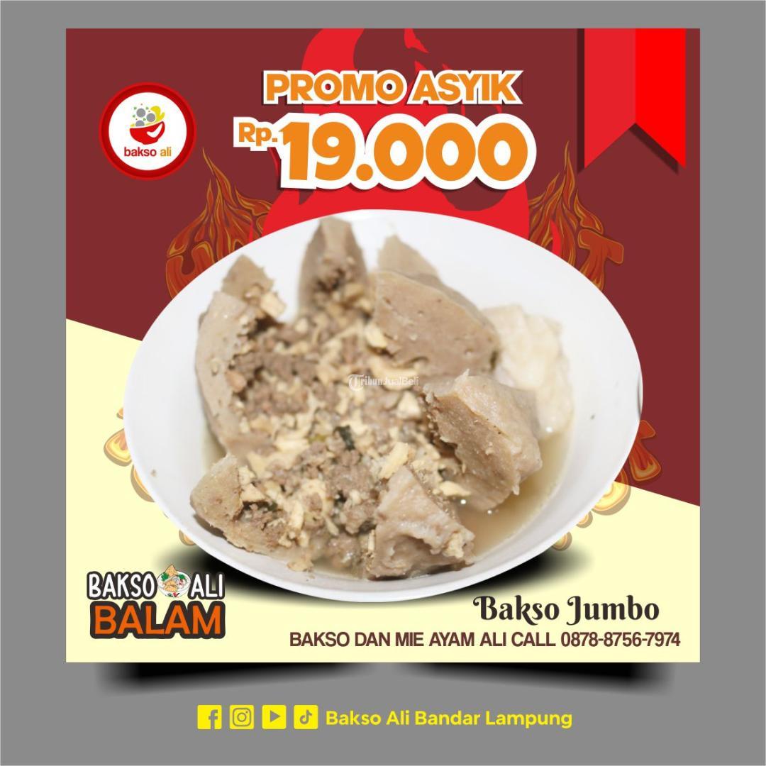 Bakso Urat Super Jumbo Murah Di Bandar Lampung Tribun Jualbeli