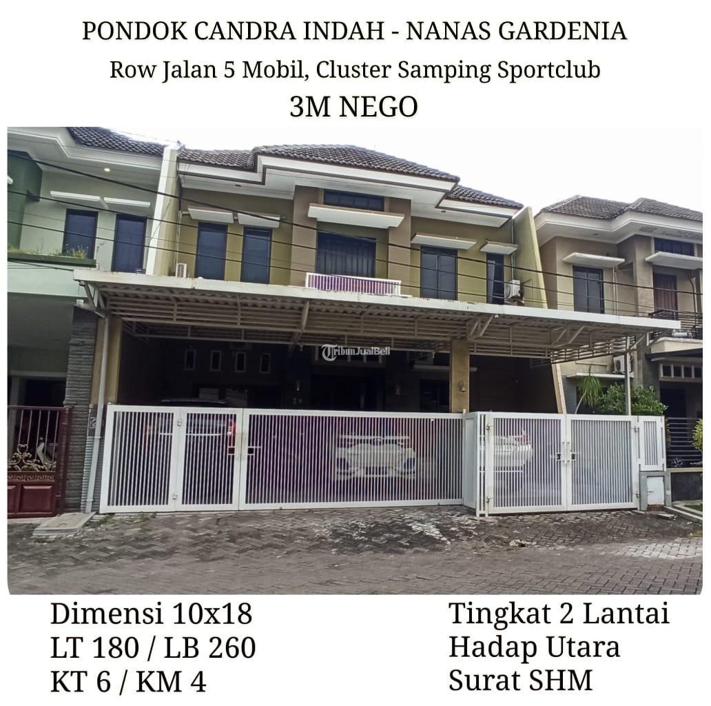 Rumah Pondok Candra Indah Sidoarjo 3M Nego Dekat Sportclub Jalan Lebar