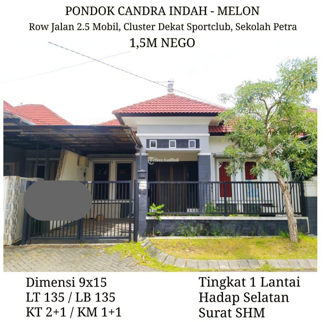 Rumah Pondok Candra Indah Sidoarjo Harga Nego Dekat Sekolah  Sportclub