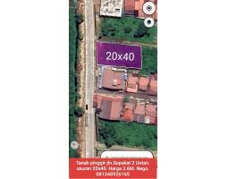 Tanah Pinggir Jalan Sepakat 2 Untan 22x36 Harga Nego  Pontianak