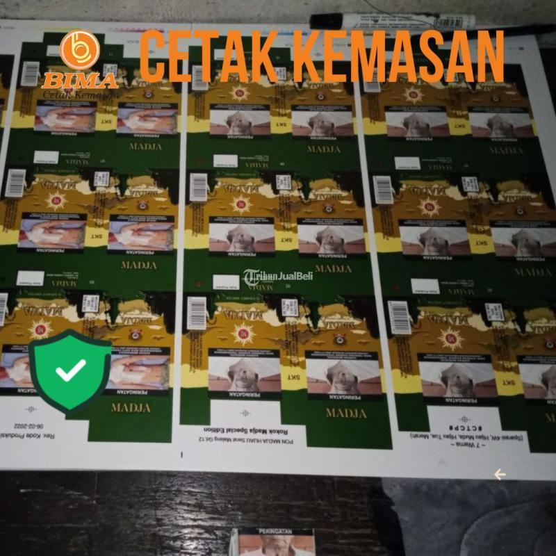 Cetak Kemasan Bungkus Rokok Custom Murah Bojonegoro