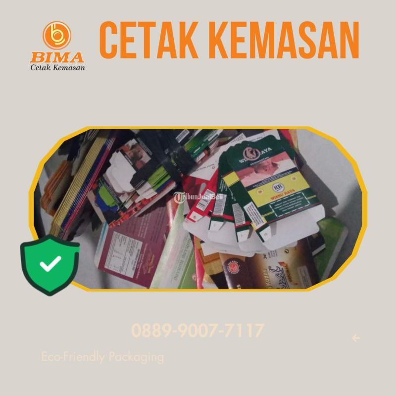 Cetak Kemasan Bungkus Rokok Custom Murah Bojonegoro