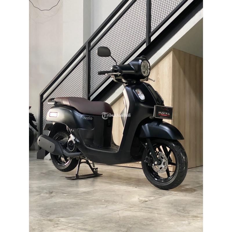Fazzio 125 Hybrid Connected 2023 Lux. Matte Black Seperti Baru Malang Raya