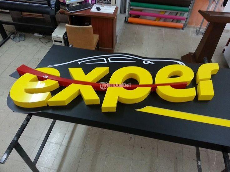 Huruf Timbul Galvanis Acrylic Stainless Sulawesi Tengah