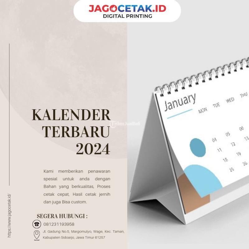 Cetak Kalender Murah 2024 Bisa Custom Di Sidoarjo Tribun Jualbeli 8886