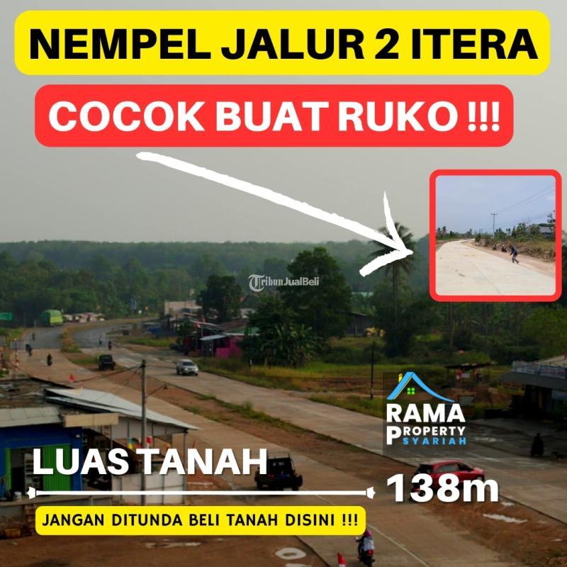 Dijual Tanah Pinggir Jalan Raya Murah Terusan Ryacudu Kampus Itera ...