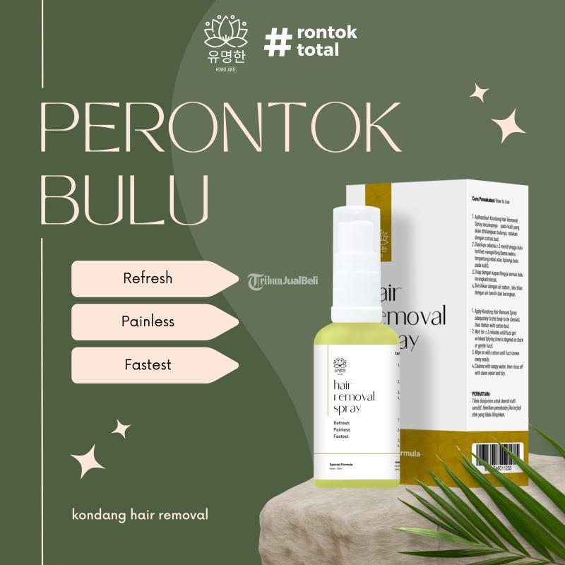 Perontok Bulu Perut Selamanya Kondang Hair Removal Spray di Kota Probolinggo