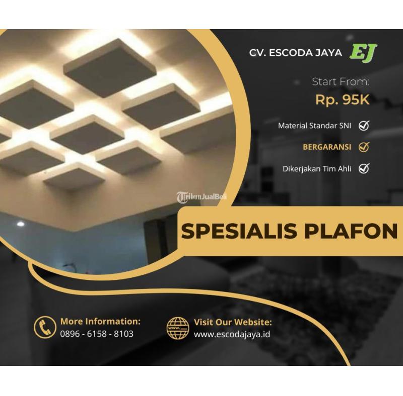 Harga Jasa Pasang Plafon Gypsum PerMeter di Sidoarjo