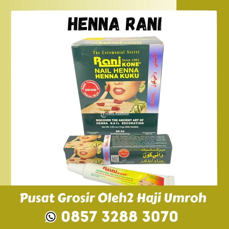 Henna Rani Kone 6 gr Souvenir Oleh Oleh Haji Umroh Murah - Tuban