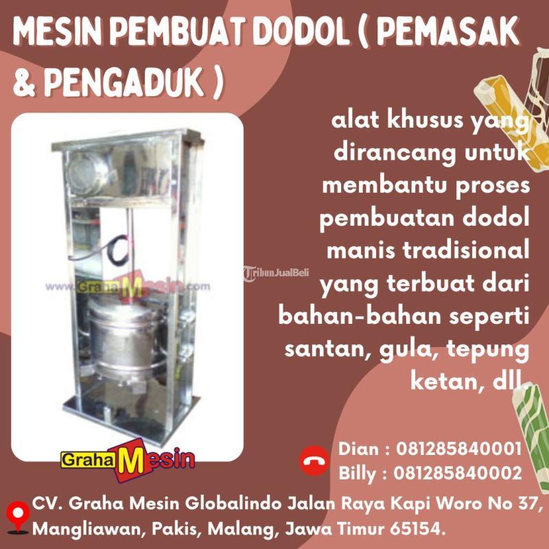 Mesin Pembuat Dodol  Pemasak  Pengaduk  Graha Mesin Malang