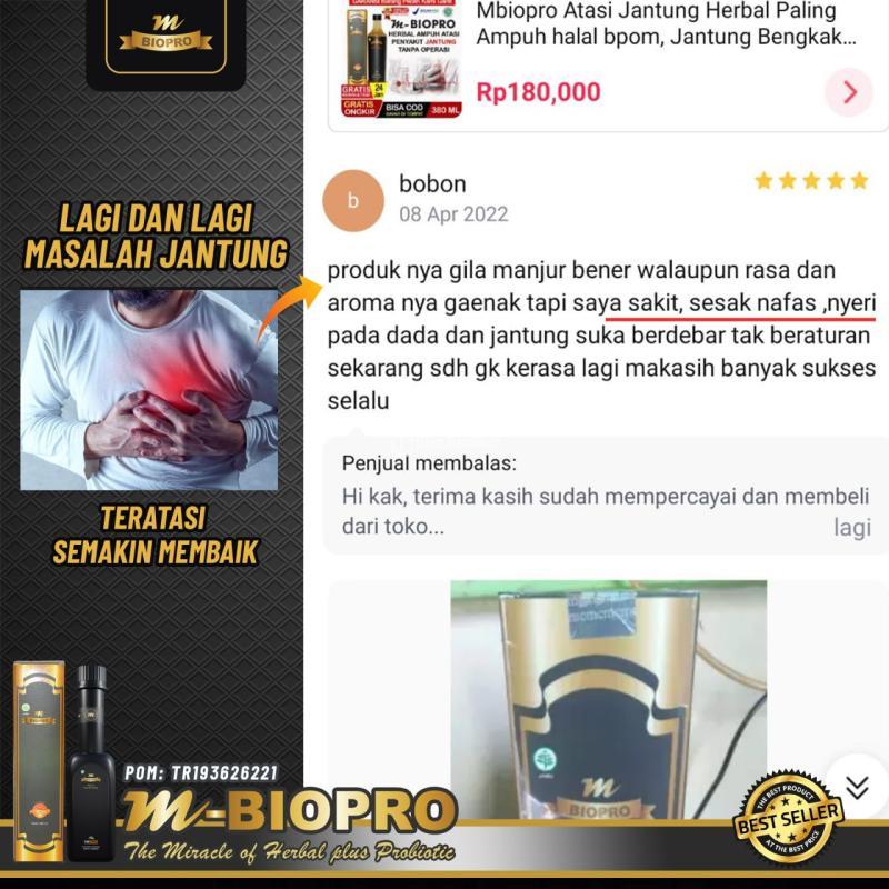 M Biopro Herbal Alami Obat Jantung Berdebar Nyeri Dada Di Apotik Reaksi Cepat Testimoni Terbanyak