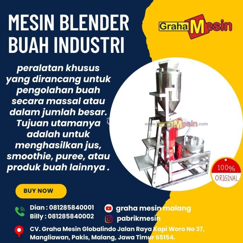Mesin Blender Buah Industri Graha Mesin Malang