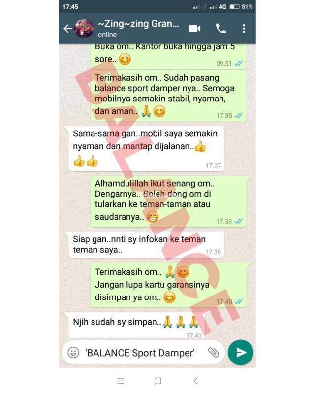 Kaki2 Mobil jadi Lebih Anteng, Sejak Pakai Balance Spring Buffer