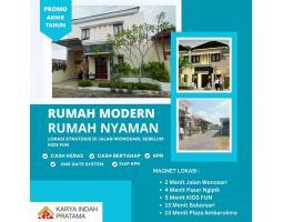 Dijual Rumah 2 Lantai LT79 LB70 Cluster di BanguntapanJalan PleretPotorono - Bantul Yogyakarta