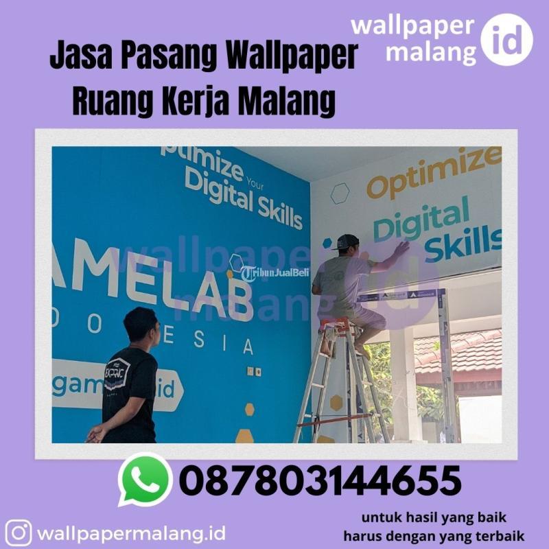 JASA PASANG WALLPAPER VINYL TIMBUL SIDOARJO | AtmaGo