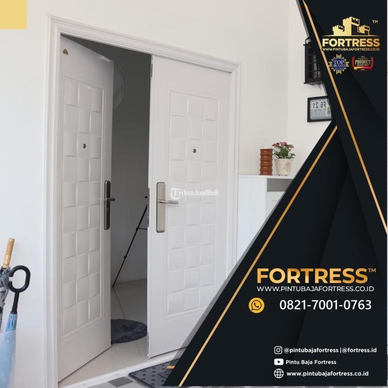 MODERN.. Wa 0821 7001 0763 Toko Steel Door Pengganti Pintu Kayu Fortress Untuk Apartment Di Kendari