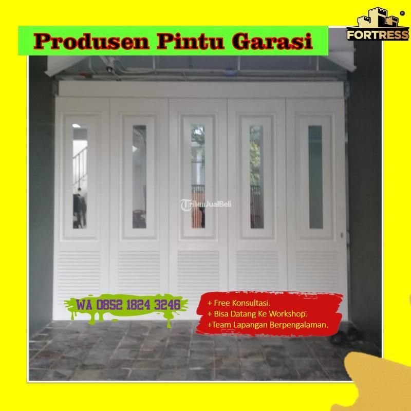 FREE KONSULTASI.. Wa 0852 1824 3246 Produsen Pintu Garasi Minimalis Besi Fortress Untuk Rumah Di Denpasar