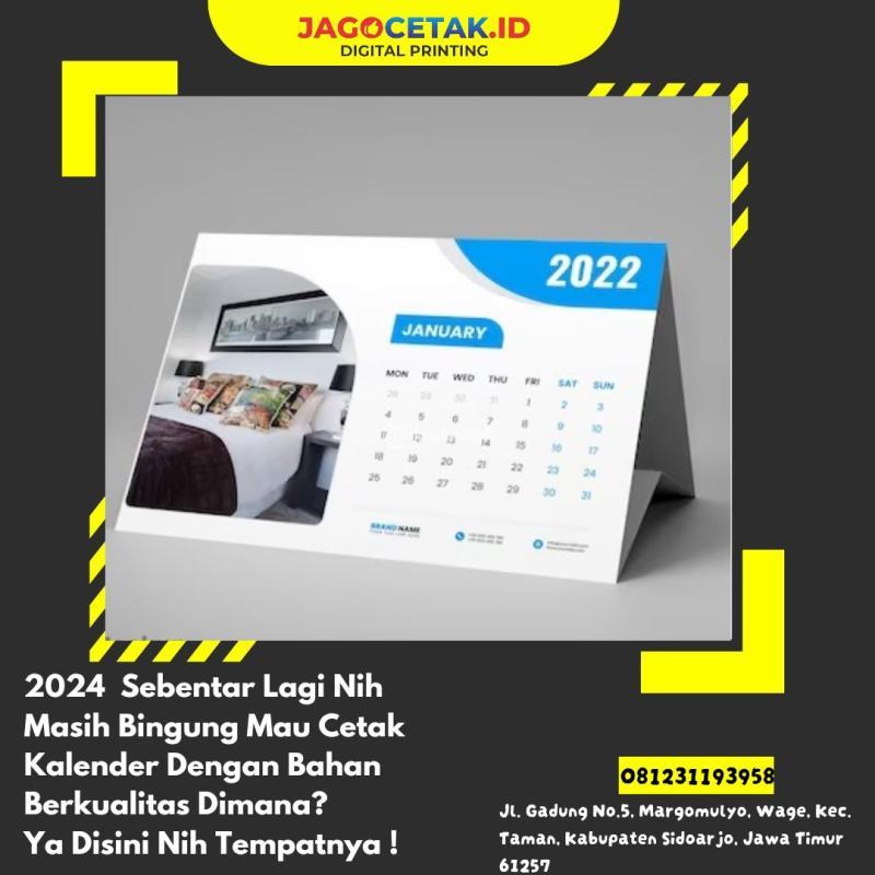 Jasa Pembuatan Kalender Lucu Jagocetak.id di Sidoarjo - Tribun JualBeli