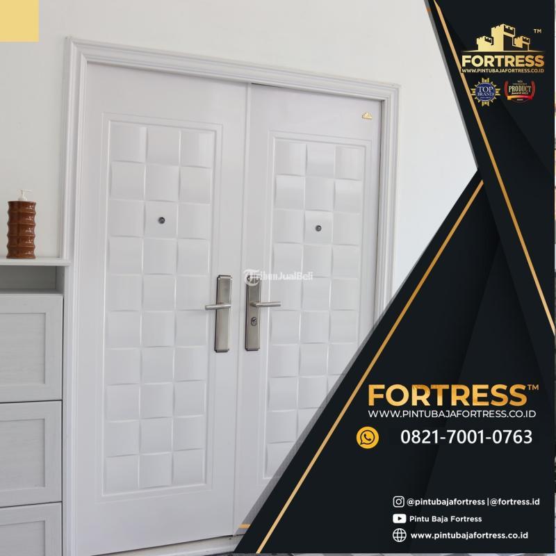 MEWAH.. Wa 0821 7001 0763 Toko Pintu Baja Mirip Kayu Fortress Untuk Villa Di Surakarta