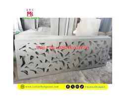 GRC Krawangan Motif Daun Minimalis - Sleman