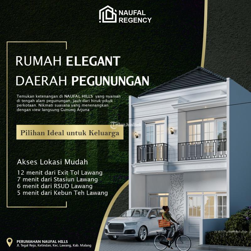 Jual Rumah Baru Tipe 80 3kt Desain Klasik Eropa Modern Naufal Hills Di Malang Tribun Jualbeli 3917